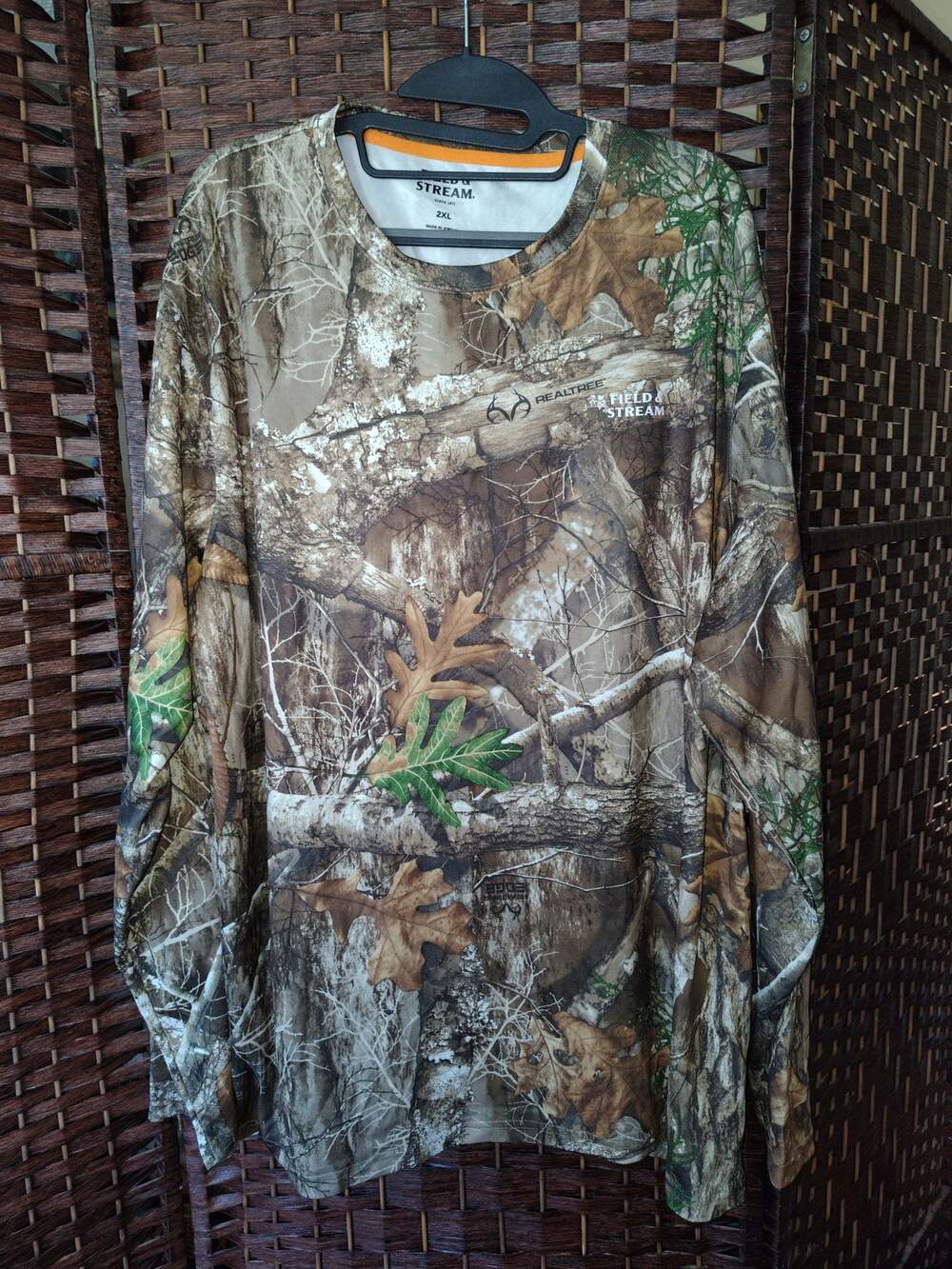 Field and Stream Camo Shirt Size 2X RealTree